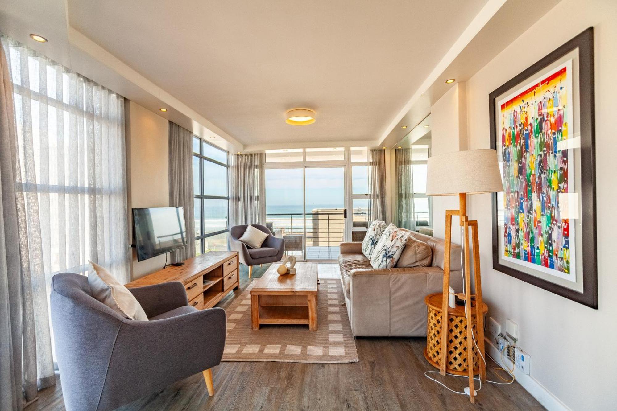 Luxury Ocean View Beachfront 2 Bed Apartment -206 The Waves, Blouberg, Cape Town โบลแบร์กสตรานด์ ภายนอก รูปภาพ